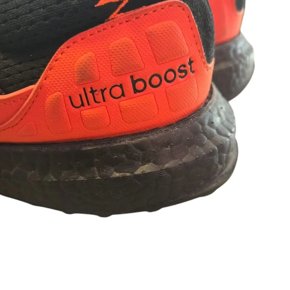Adidas Mens UltraBoost S&L Flash Orange Size 9